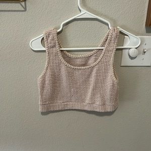 Crochet Crop Tank